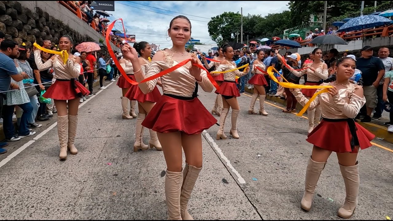 BANDA ACCIÓN CÍVICA MILITAR | Desfile del Correo San Salvador 2024