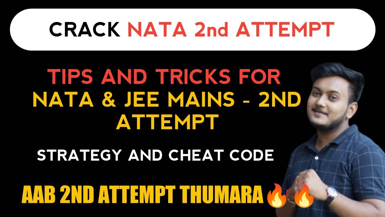 NATA 2022  - HOW TO SCORE 180+ & JEE MAINS PAPER - 2  ATTEMPT 2nd BEST TRICK AND TIPS FOR BARCH 2022