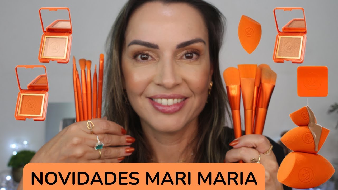 NOVIDADES MARI MARIA: PINCÉIS, ESPONJAS, BLUSHES, PÓ COMPACTO