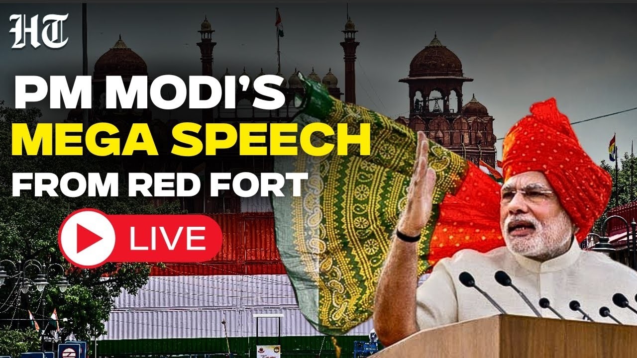 PM Modi LIVE Speech | 80th Independence Day Celebration 2026 | Red Fort LIVE | 15 August