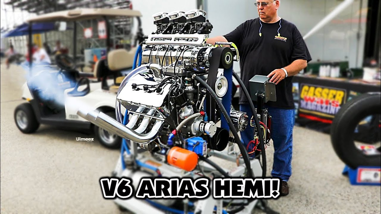 V6 ARIAS HEMI! ONE OF TWO KNOWN IN THE WORLD! BOTH AT BYRON GLORY DAYS!