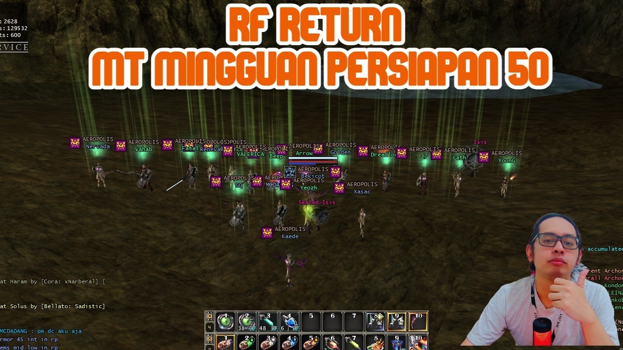 🔴 LIVE MT MINGGUAN. DIKIT LAGI UP CAP 50 | RF RETURN