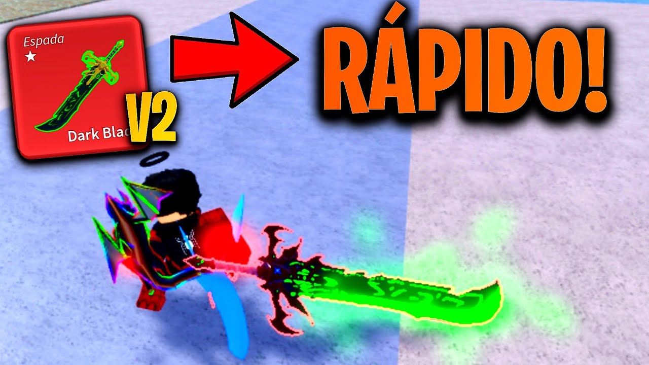 Como pegar a Dark Blade V2 EM 4 MINUTOS no Blox Fruits!