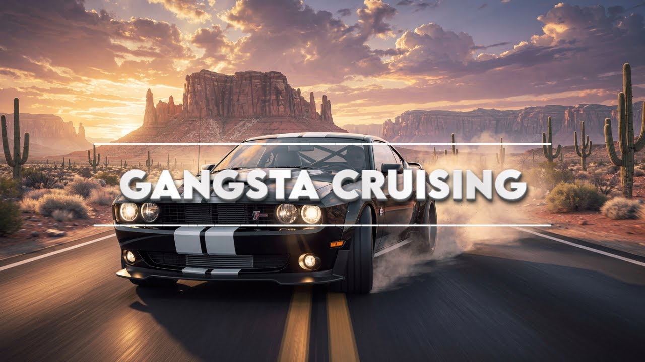 G-FUNK GANGSTA CRUISING 🔥 Old School West Coast Rap, Lowrider Vibes