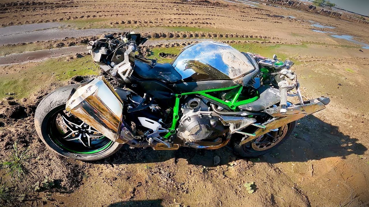 Ninja H2 Crash [raw]