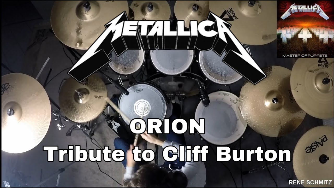 Metallica - ORION (Drum Cover) - Tribute to Cliff Burton