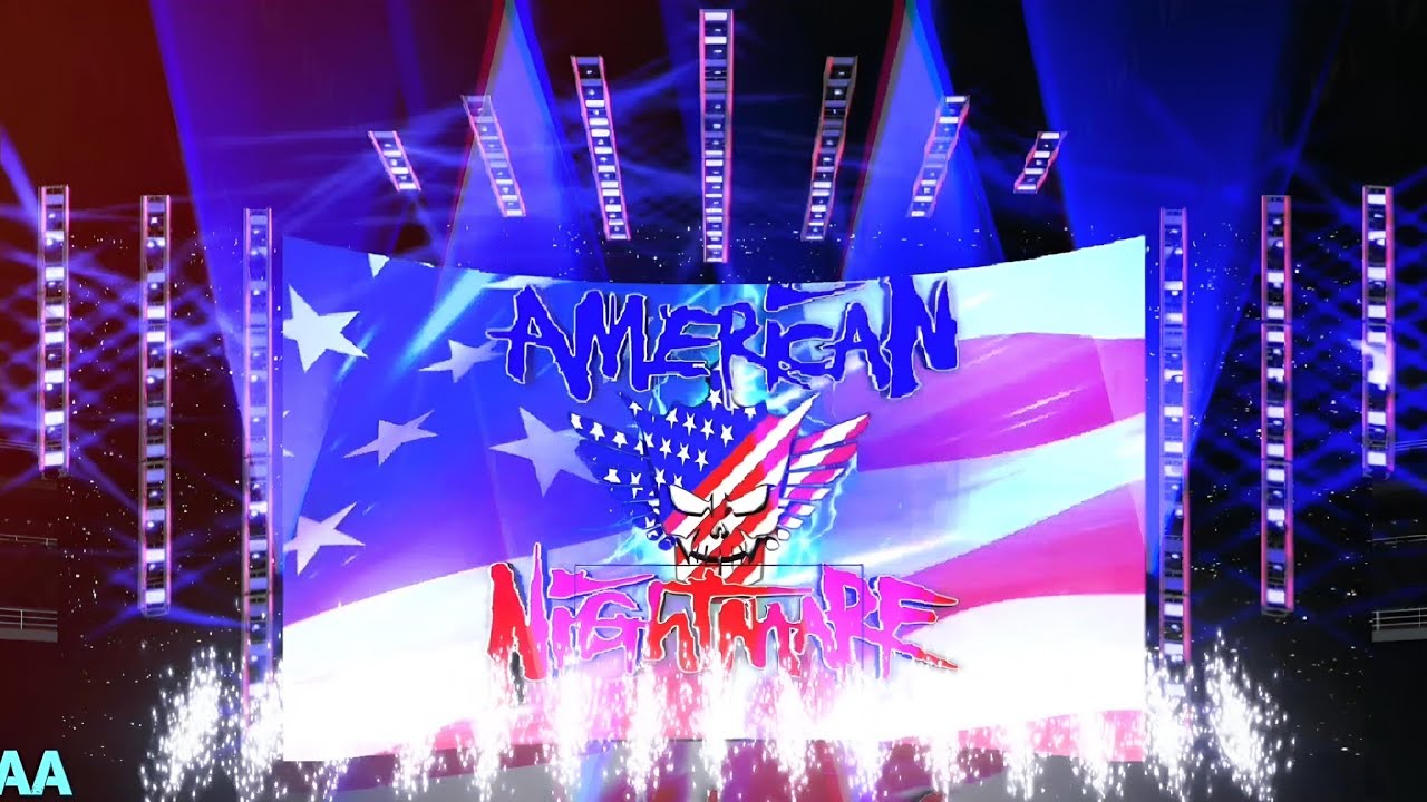WWE CODY RHODES Entrance Stage Animated
