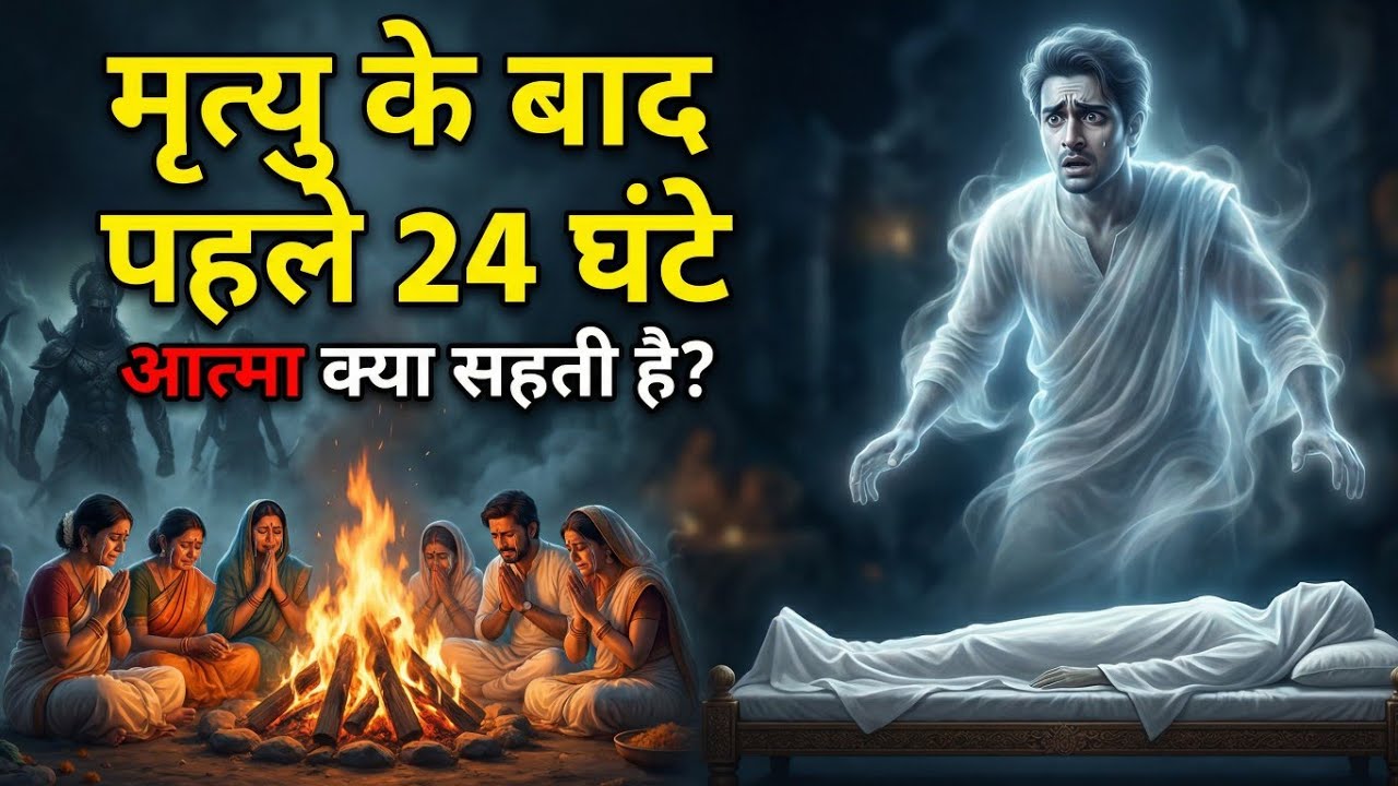 आत्मा मरने के बाद कहाँ जाती है? | पहले 24 घंटे का रहस्य | Garud Puran Truth