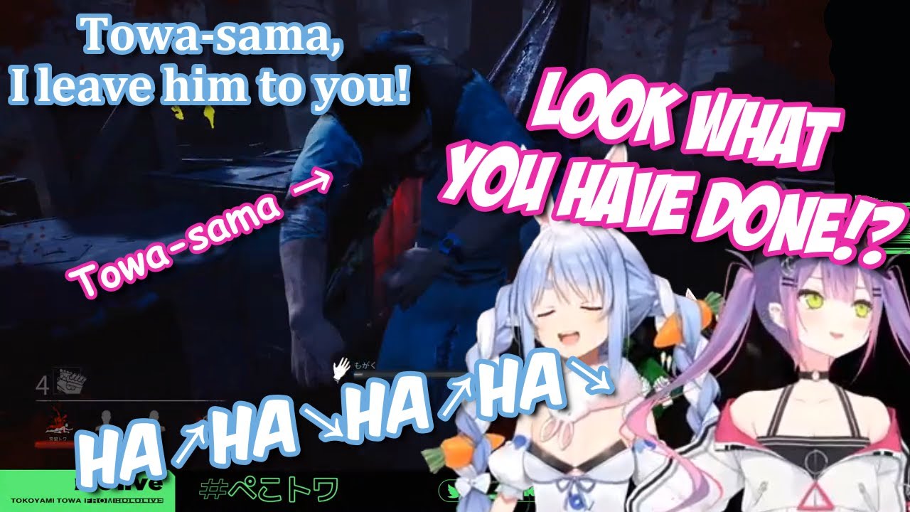 Usada Pekora is Bullying Tokoyami Towa [DbD]