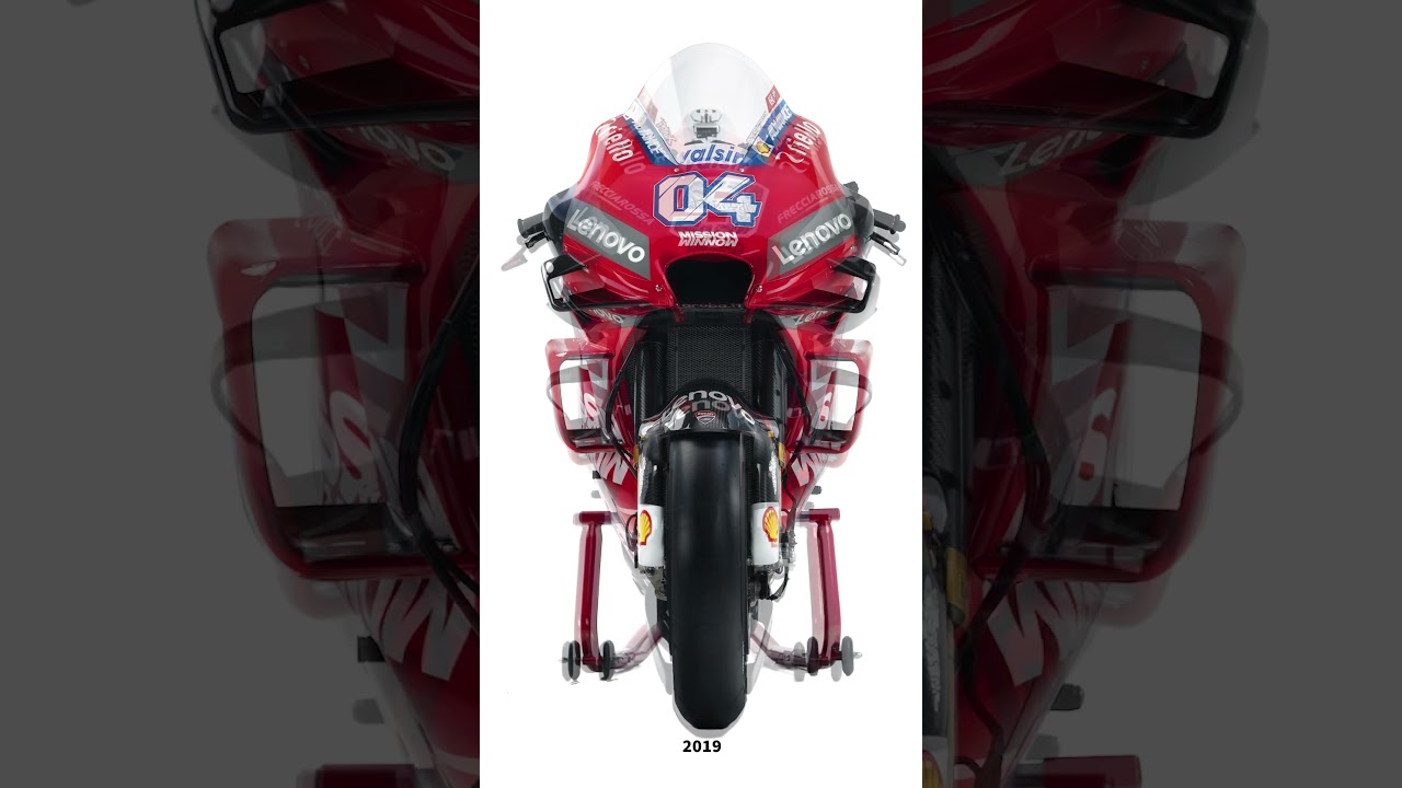 Ducati Desmo GP Ten Year Evolution #motogp #ducati