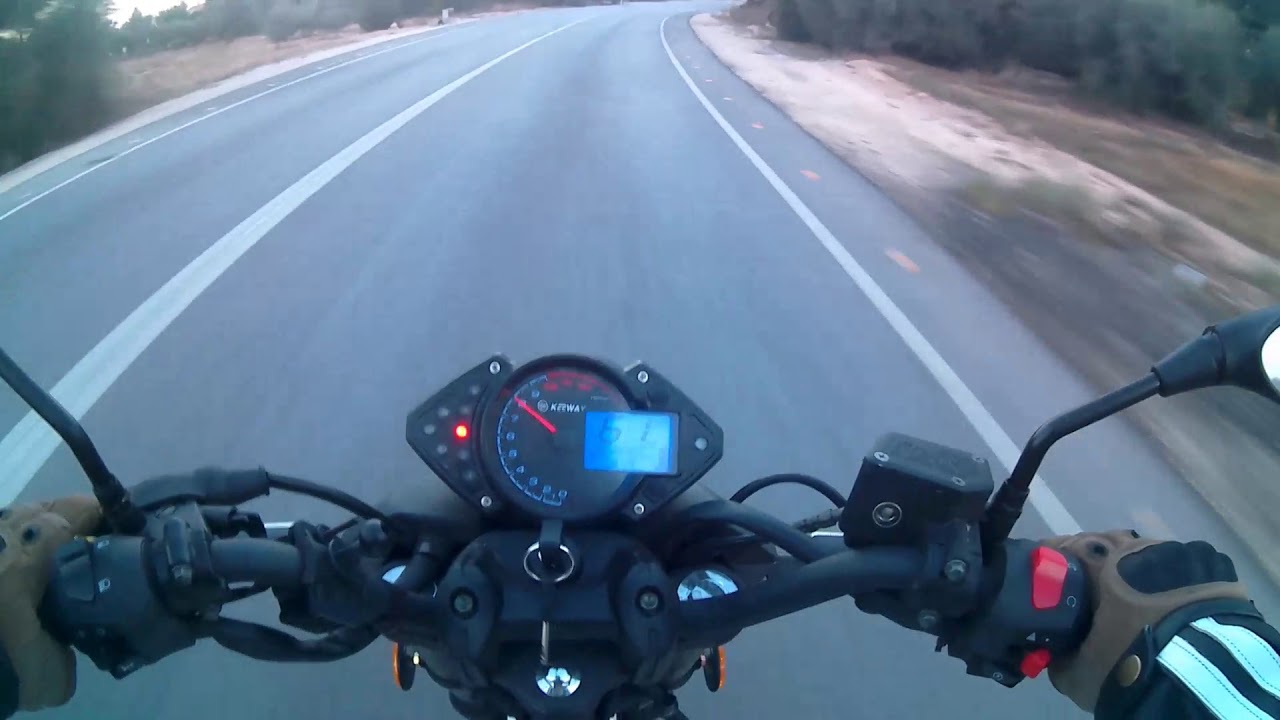 Pruebas Keeway Rks 125 con Excelvan Q8