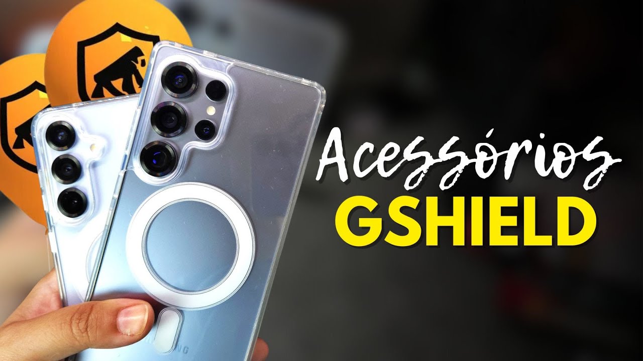 Encontrei os MELHORES Acessórios GSHIELD para o Galaxy S25, S25 PLUS e S25 ULTRA!