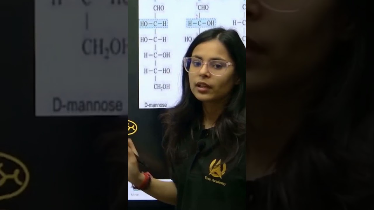 #6&nbsp;Decoding Ribose: Furanose vs. Pyranose Structures Explained #freeacademy #neet #neetexam
