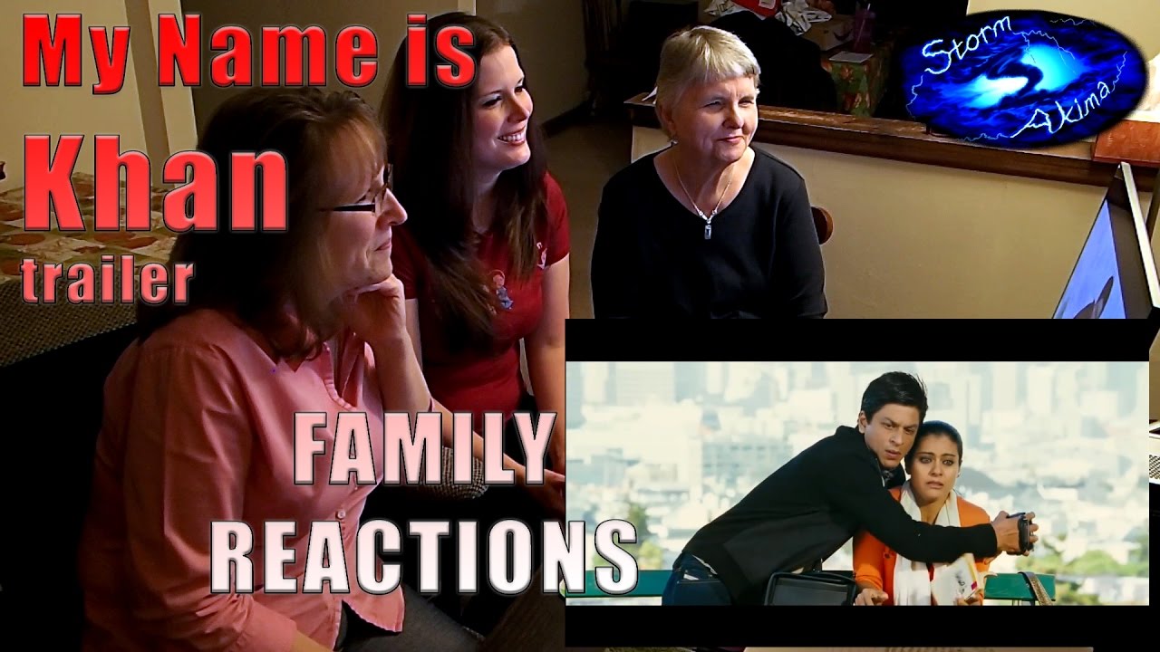 My Name is Khan trailer FAMILY Reactions