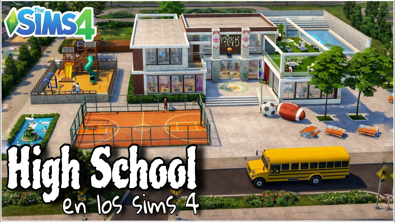 “High School 2.0 – Remodelación Total” Los Sims 4 🏫