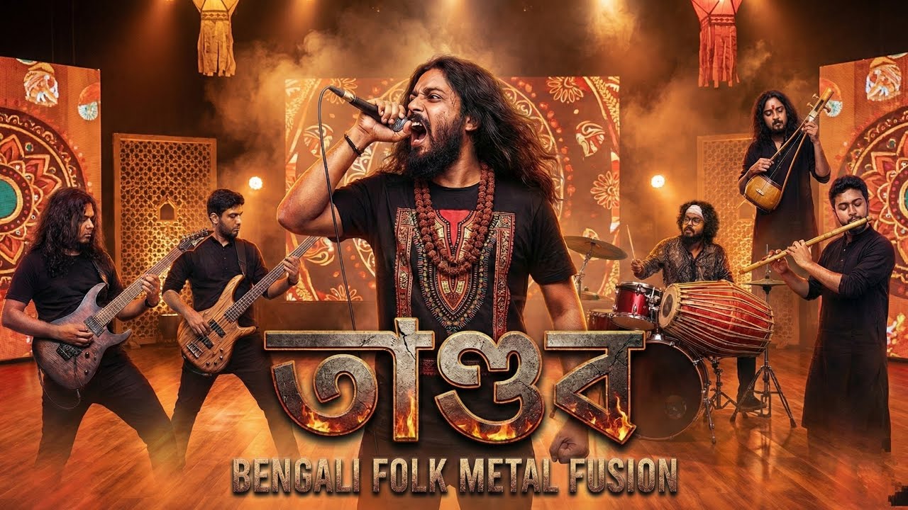TANDOB (তাণ্ডব) | Bengali Folk Metal Fusion | High Octane Psychedelic Rock