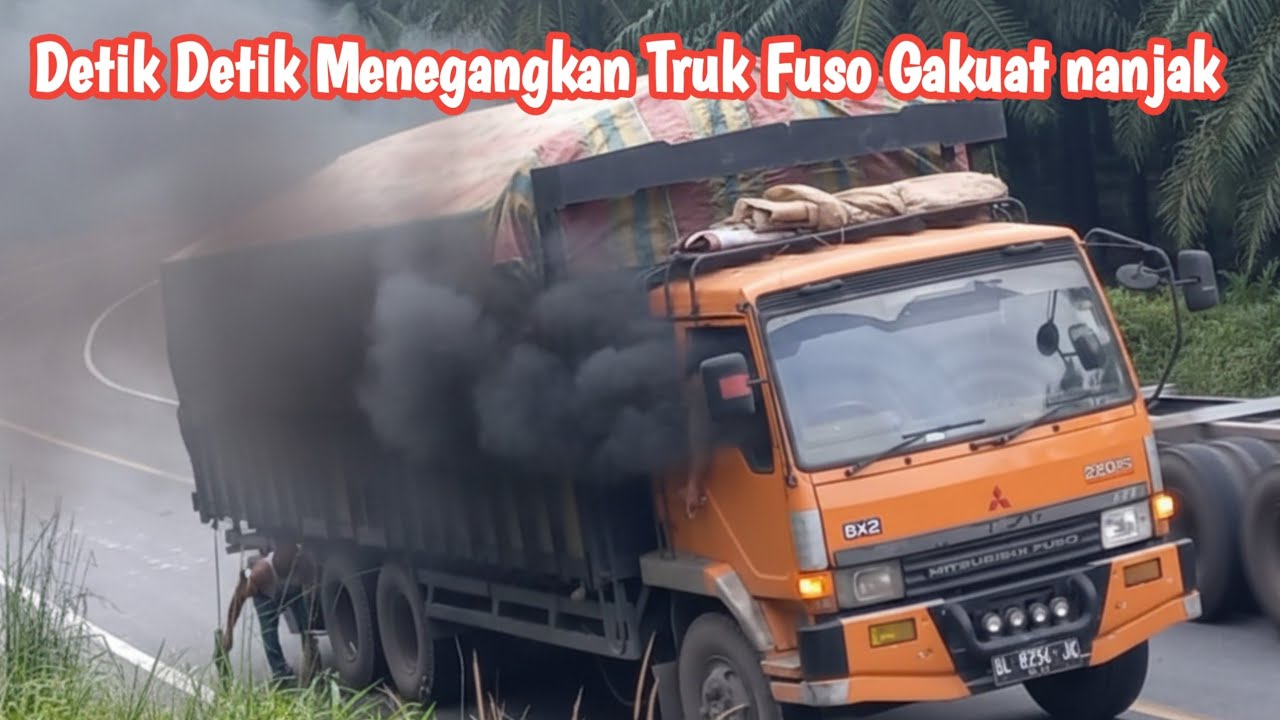 Gawat ‼️ Truk Tronton Gakuat Nanjak Di Bukit kodok 