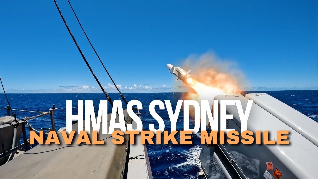 ADF | Naval Strike Missile HMAS Sydney successful firing