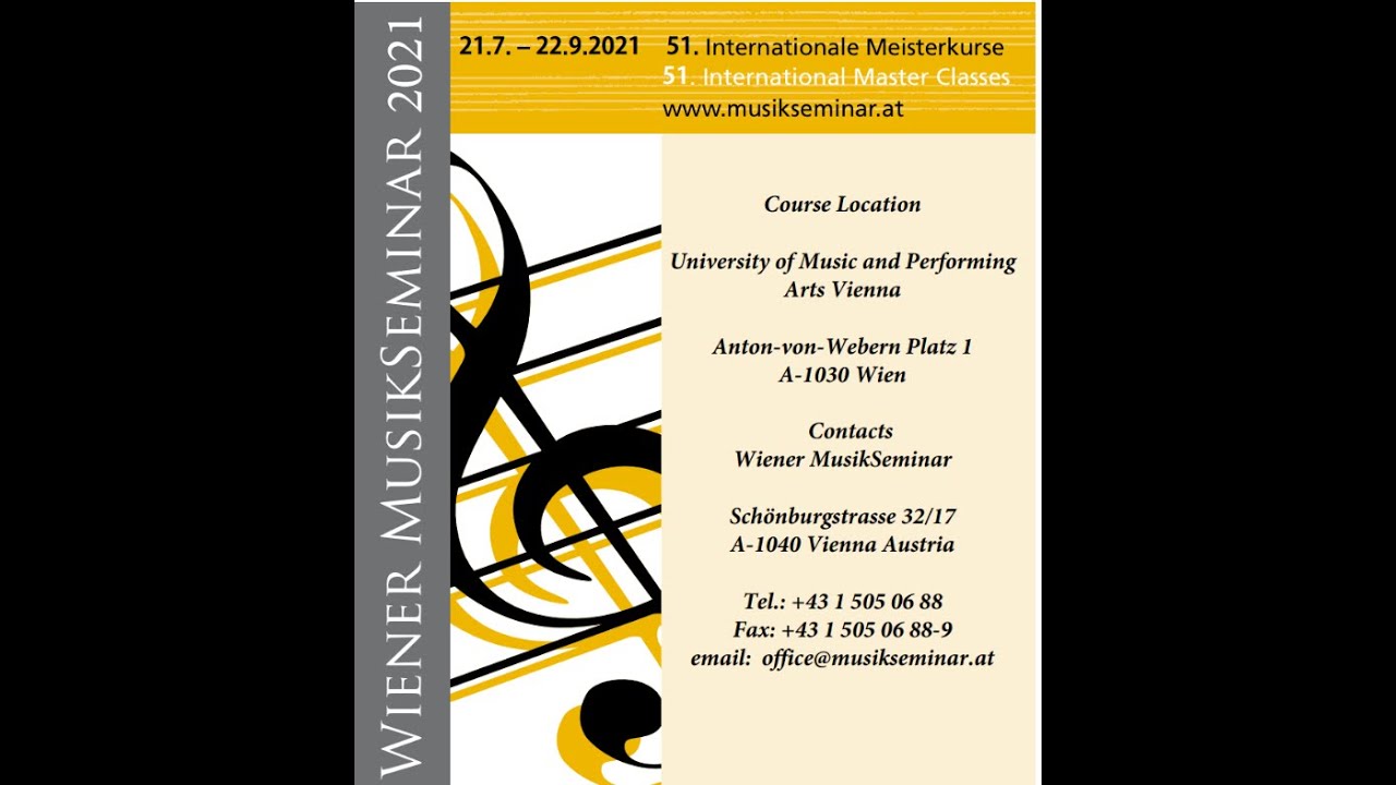 Fr. 13th Aug.6:30 p.m  (CET ) Concert of Award Winners  Prof. Dicher Comeptition on 12th August 2021