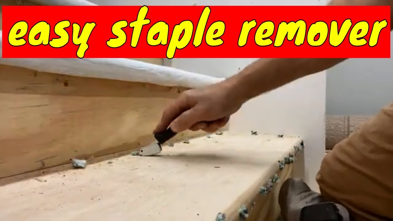 Crain 126 Staple Remover HOW-TO