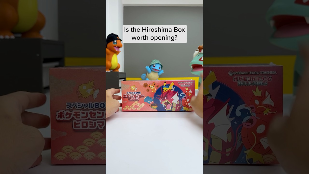 Pokemon Center Hiroshima Box - why is it so expensive? #pokemon #hiroshima #pokemoncenter