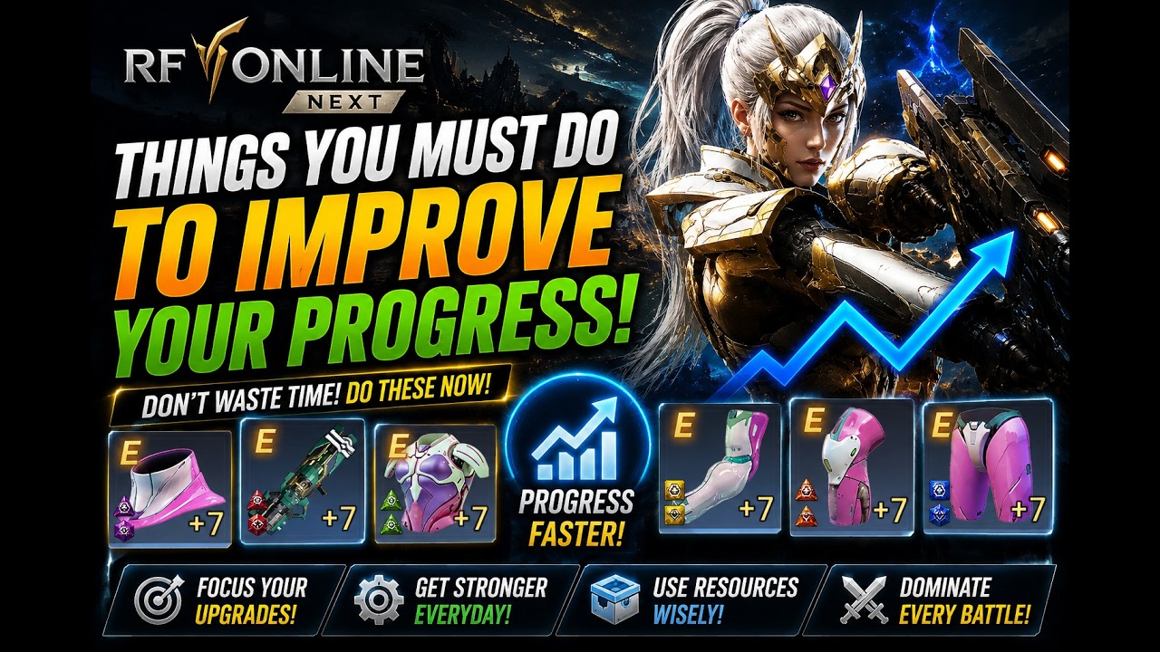 RF Online Next - Some Ways to Improve Your Progress!