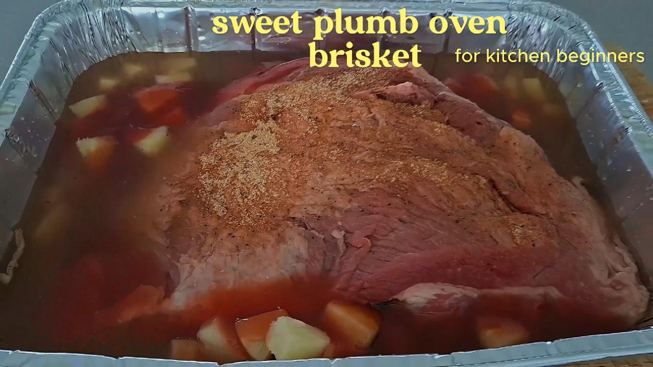 Sweet Plum & Pineapple Brisket in the Oven + Cheesy Garlic Chilli Mash | Cooking With Beers