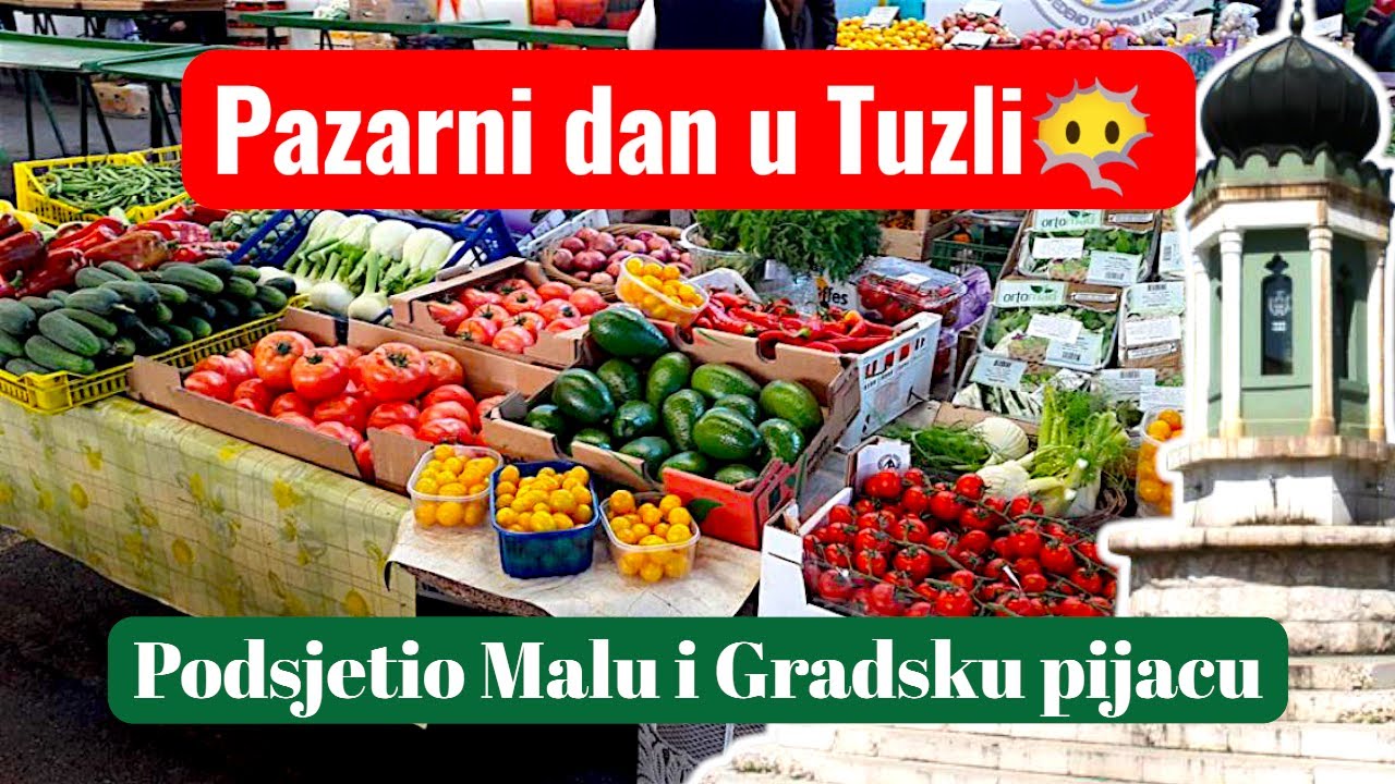 Tuzla Danas Pazarni Dan Kao Nikad Prije! 🛍️ Nevjerovatne Cijene i Gužva!
