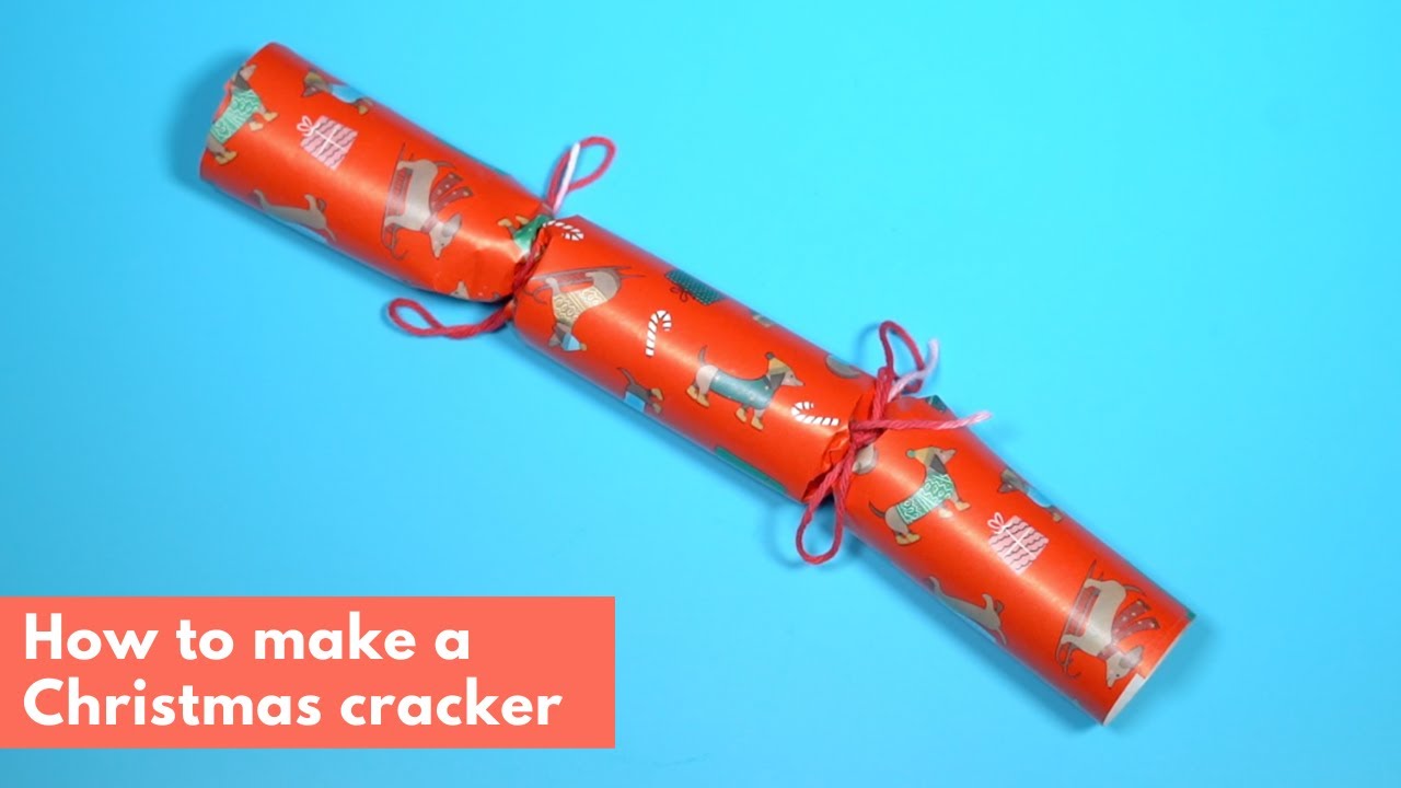 How to make your own Christmas crackers - the quick & easy way!