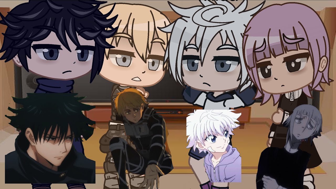 anime characters react to each other | 1/4 |  crona gorgon |