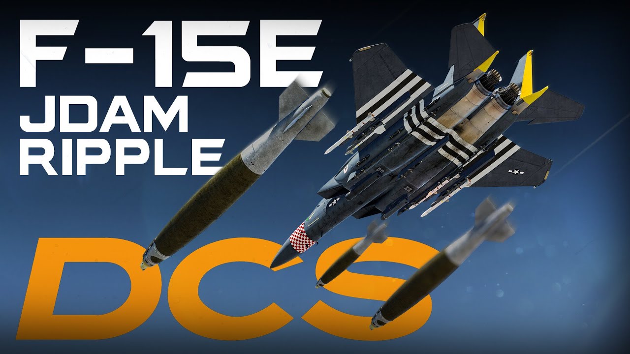 Учебное пособие по DCS World F-15E Strike Eagle JDAM Ripple