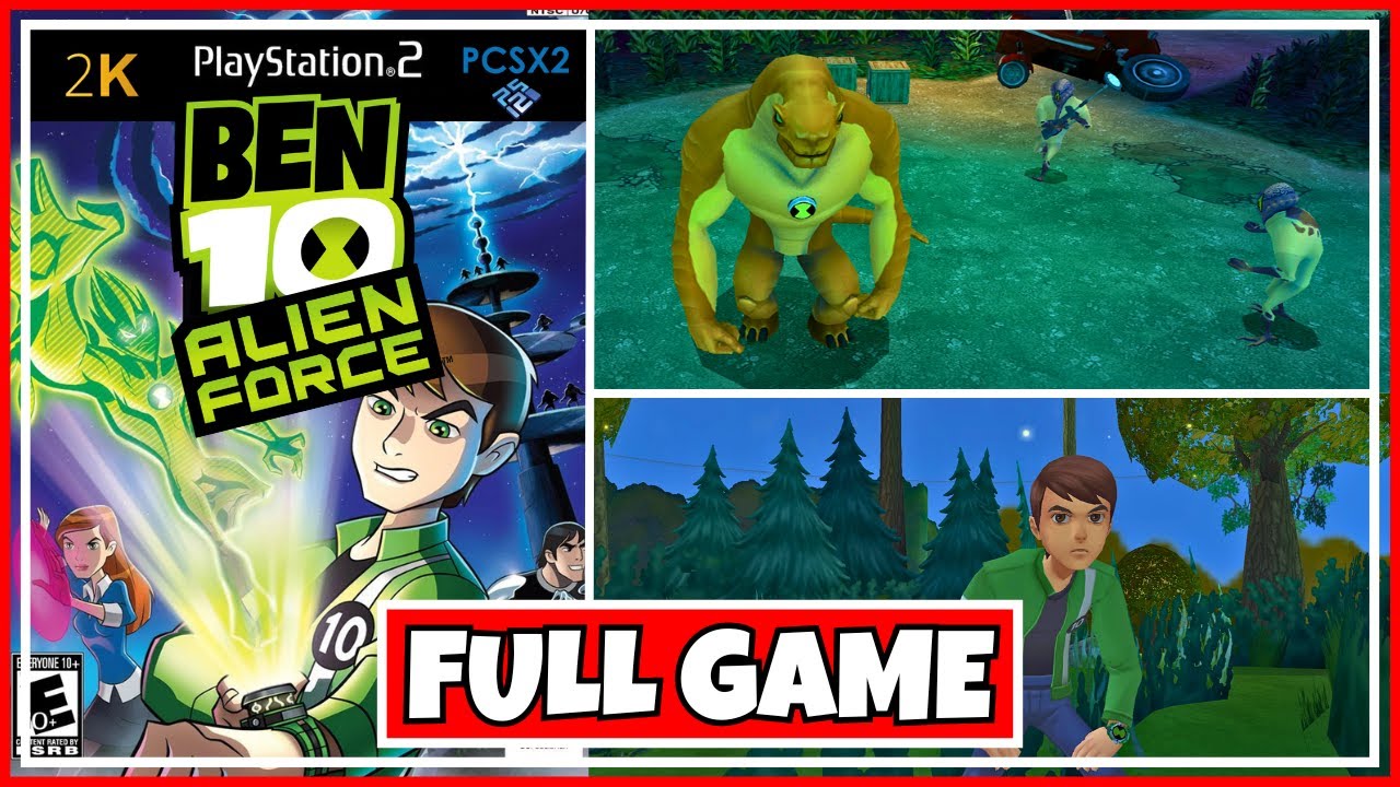 Ben 10: Alien Force - FULL GAME - PS2 (PCSX2) - (No Commentary) - [2k Graphical Settings]