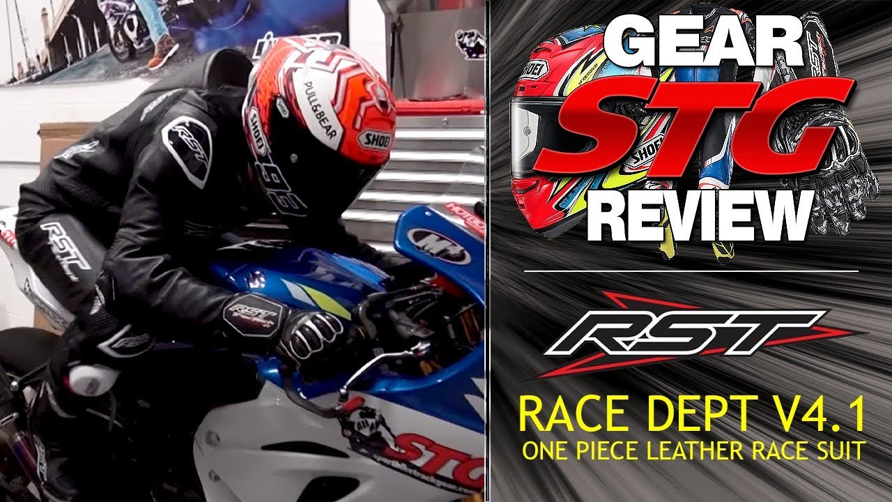RST Race Dept. V4.1 Race Suit Review | Sportbike Track Gear