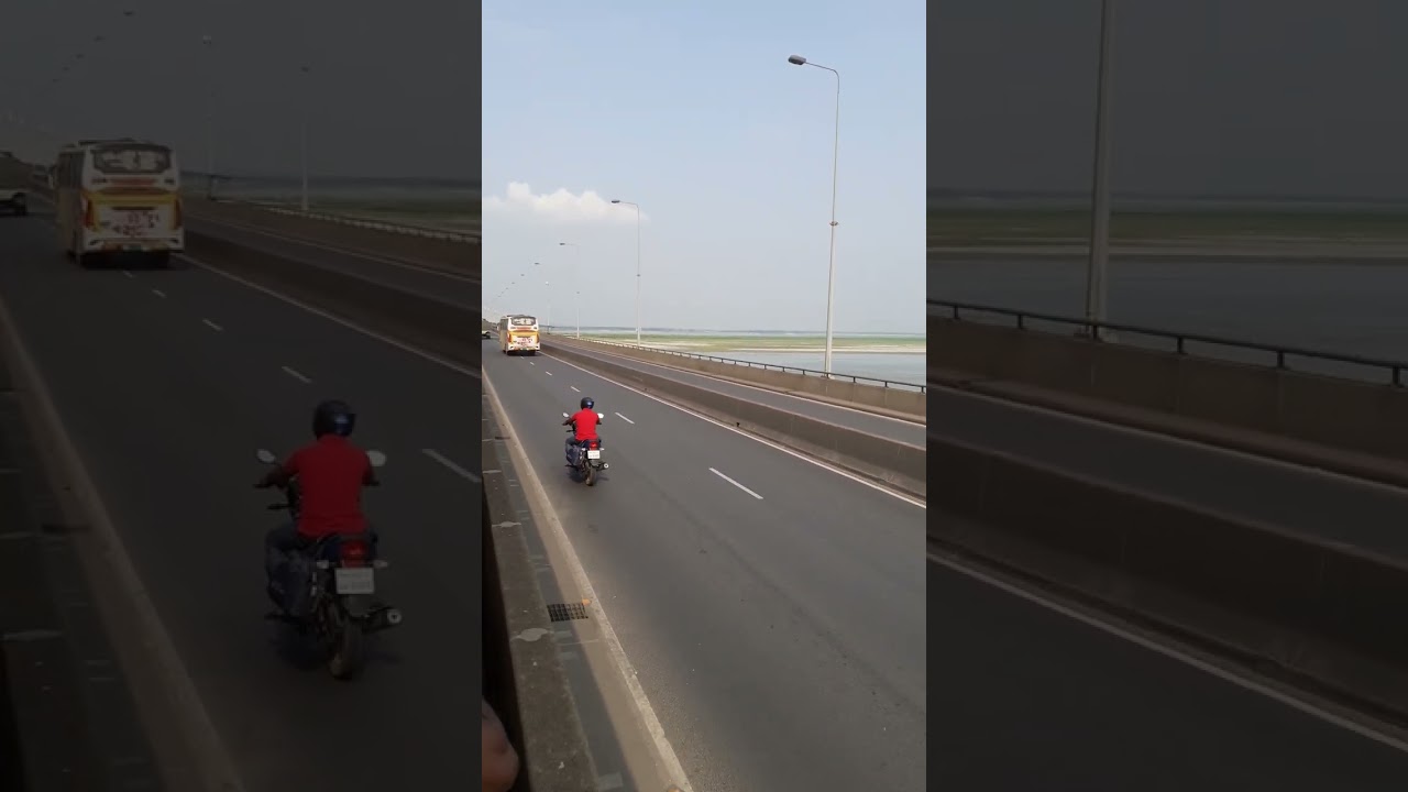 New Railway Bridge over Jamuna River.