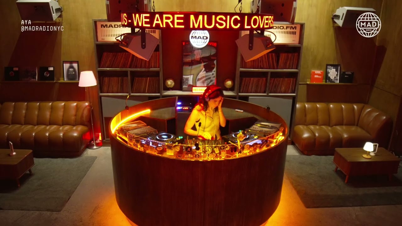 AYA — Live DJ Set at Mad Radio New York | House, Deep House
