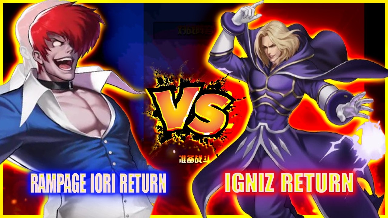 ღ KOF98UMOL ✪ SMAX RAMPAGE IORI RETURN VS SMAX IGNIZ RETURN | MADNESS VS DIVINITY !! 💀 💥