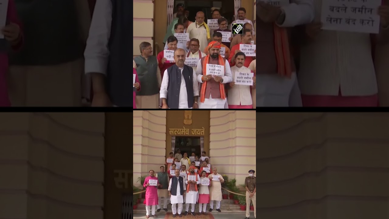 BJP MLCs demand resignation of Deputy CM Tejashwi Yadav over land for job scam