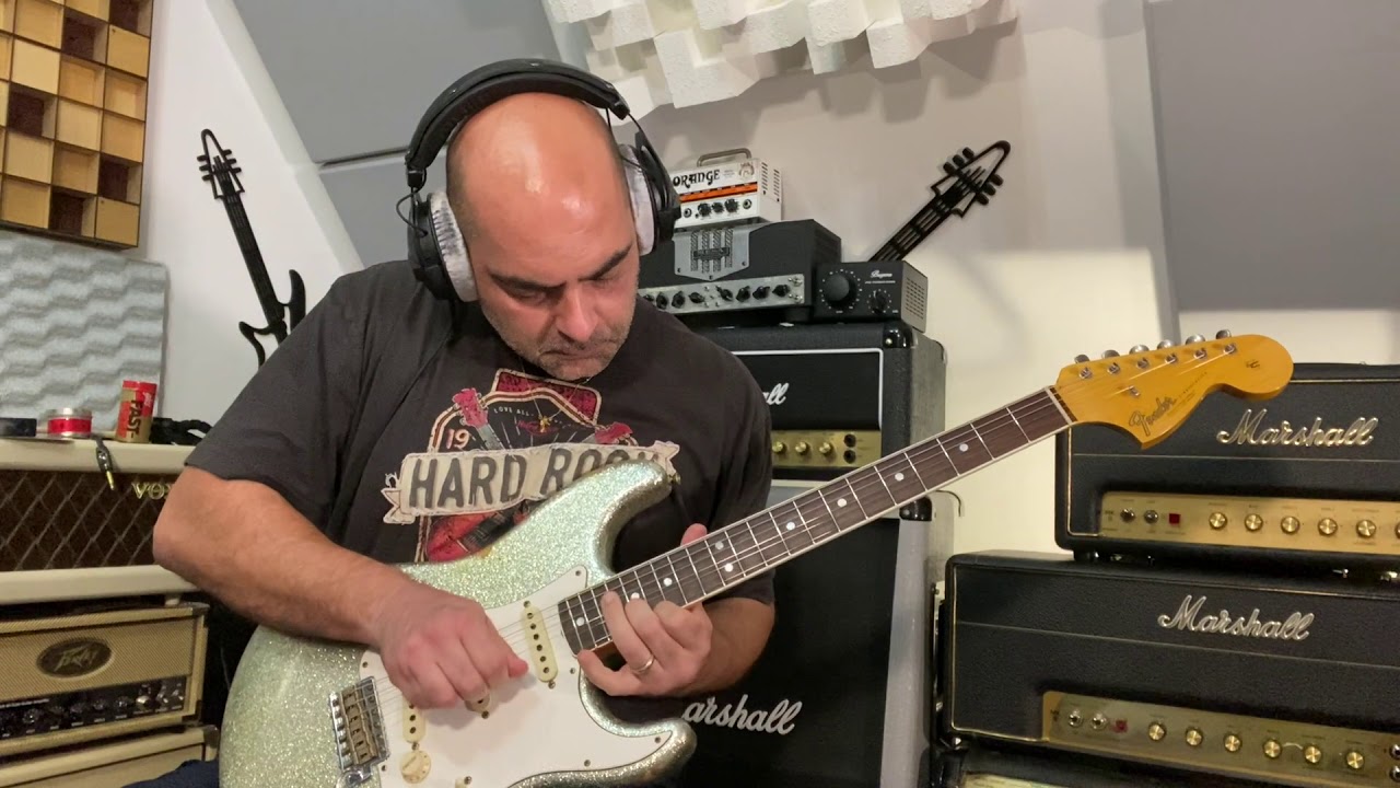 JOHN MAYER E O PEDAL CLONE DO FENDER TWIN. AMT F CLEAN - SLOW DANCING IN A BURNING ROOM - GT COVER.
