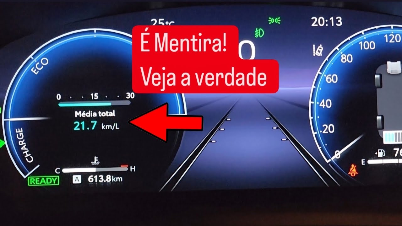 🔴 Consumo real do Corolla Híbrido! #corolla #uber #indriver
