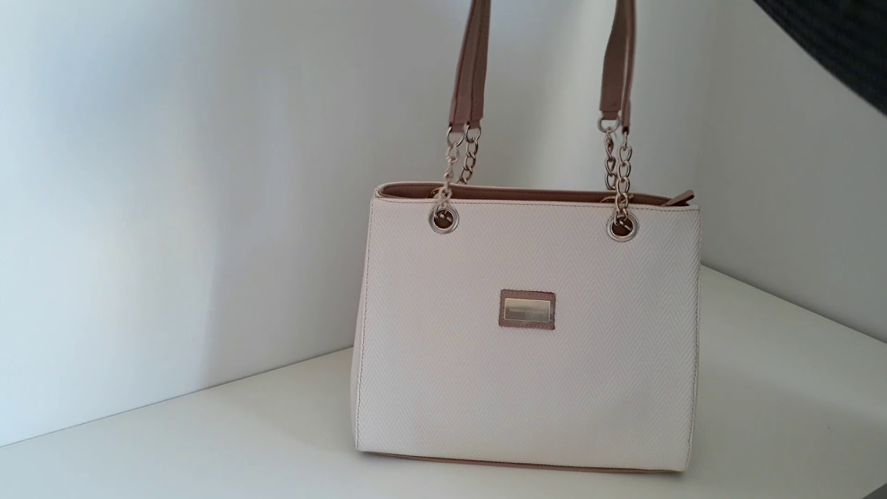 Bolsa tote de ombro feminina Mônica Sanches