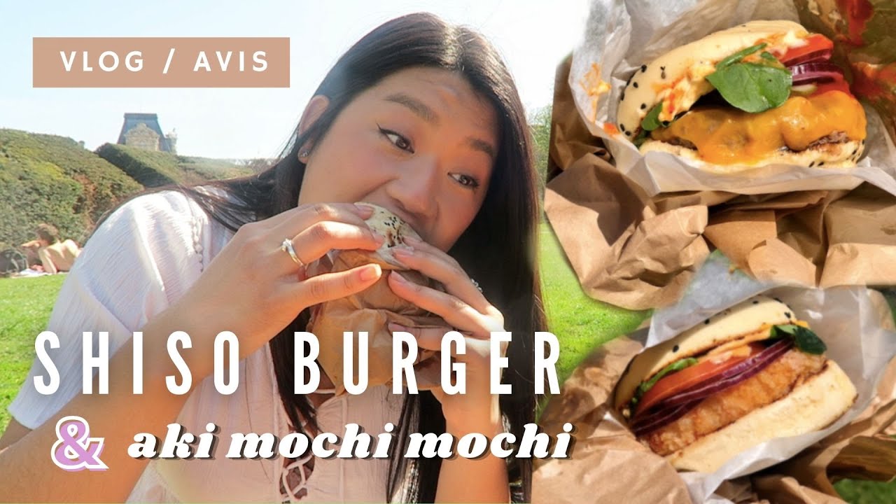 VLOG/AVIS - SHISO BURGER 🍔 ET AKI MOCHI MOCHI 🍰