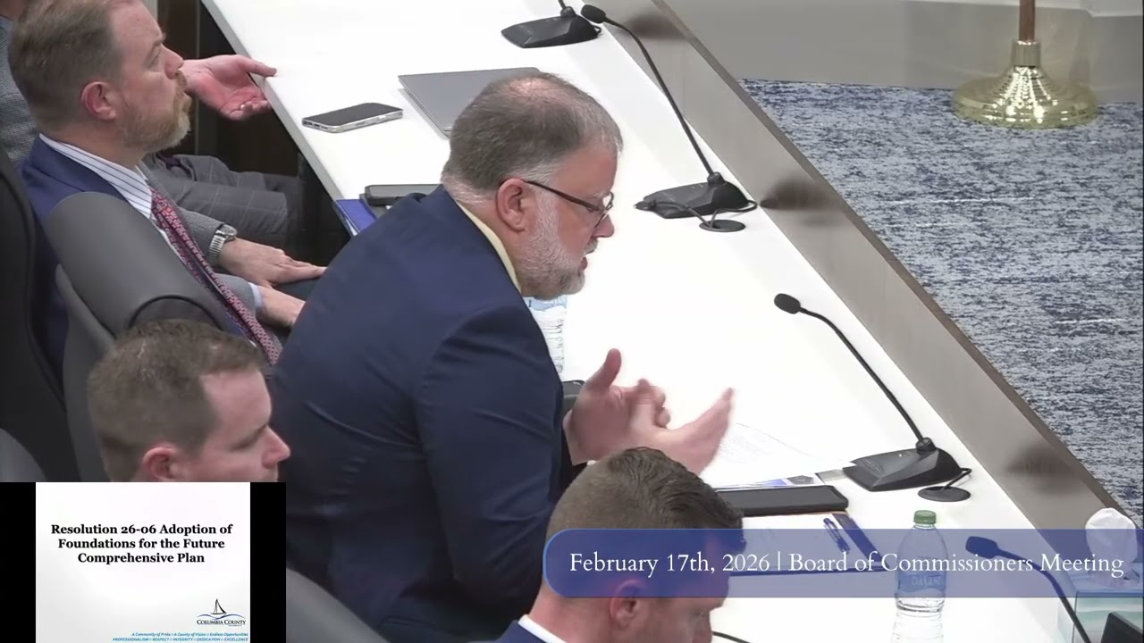 2026.02.17 Columbia County Board of Commissioners Meeting