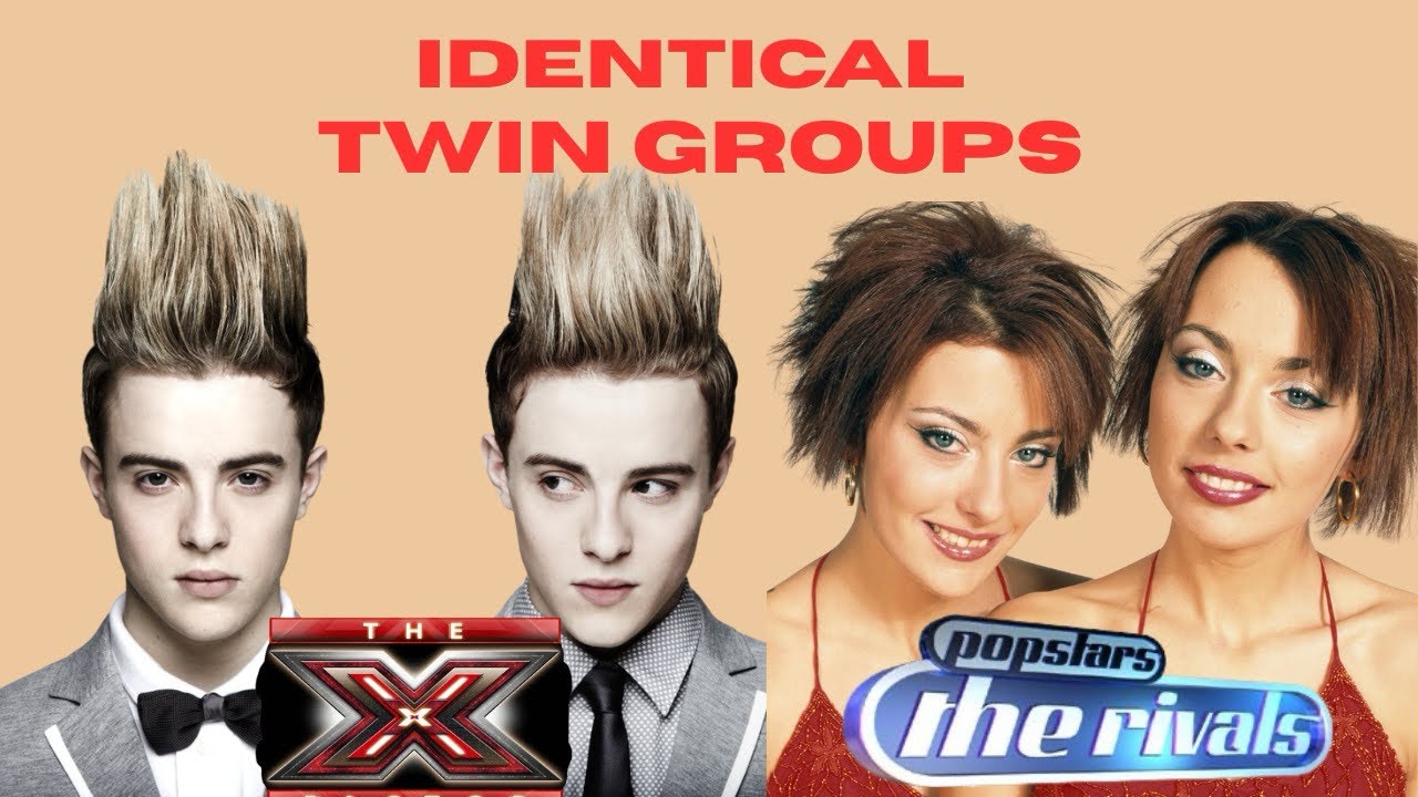 Identical Twin Groups Jedward & The Cheeky Girls (Thru The YEARS)