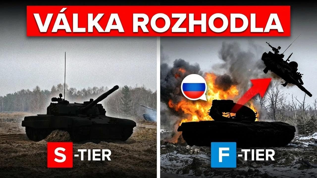 Válka na Ukrajině ukázala, který tank je opravdu nejlepší