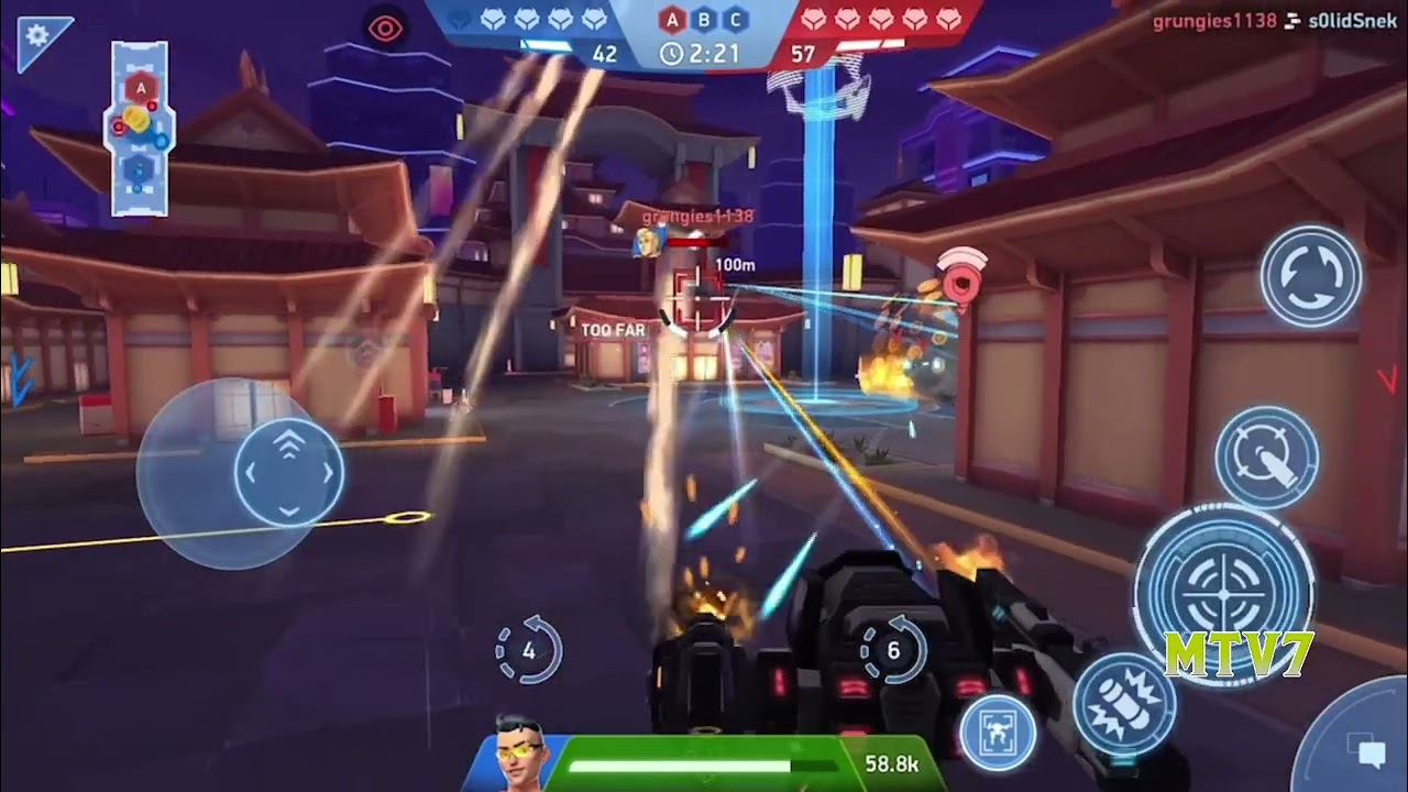 F2P Mech Guardian tier B+ | Quantum Gun 10 & Nade Launcher | Control Point | MTV7
