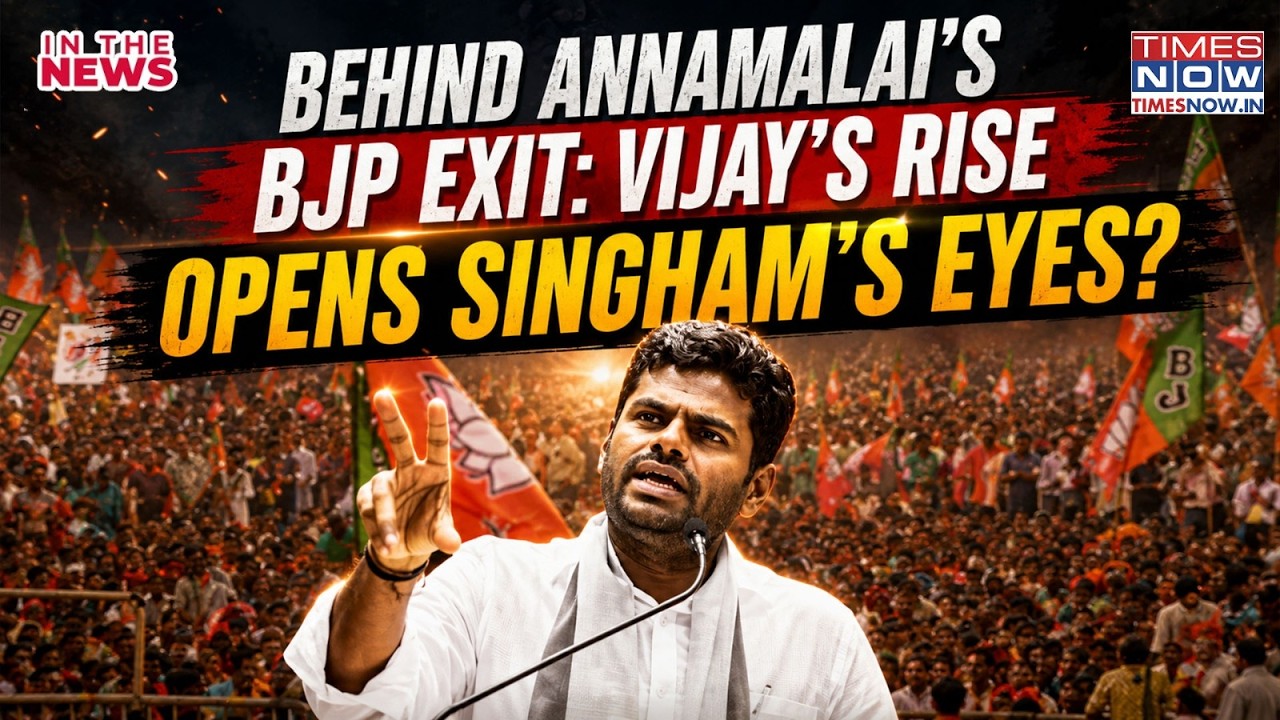 Behind Annamalai's BJP Exit: Vijay's Rise, AIADMK War, Mission Tamil Nadu, Inside Singham's Mind...