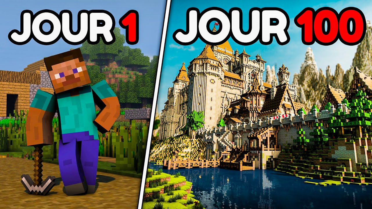 J'ai survécu 100 jours en Hardcore sur Minecraft
