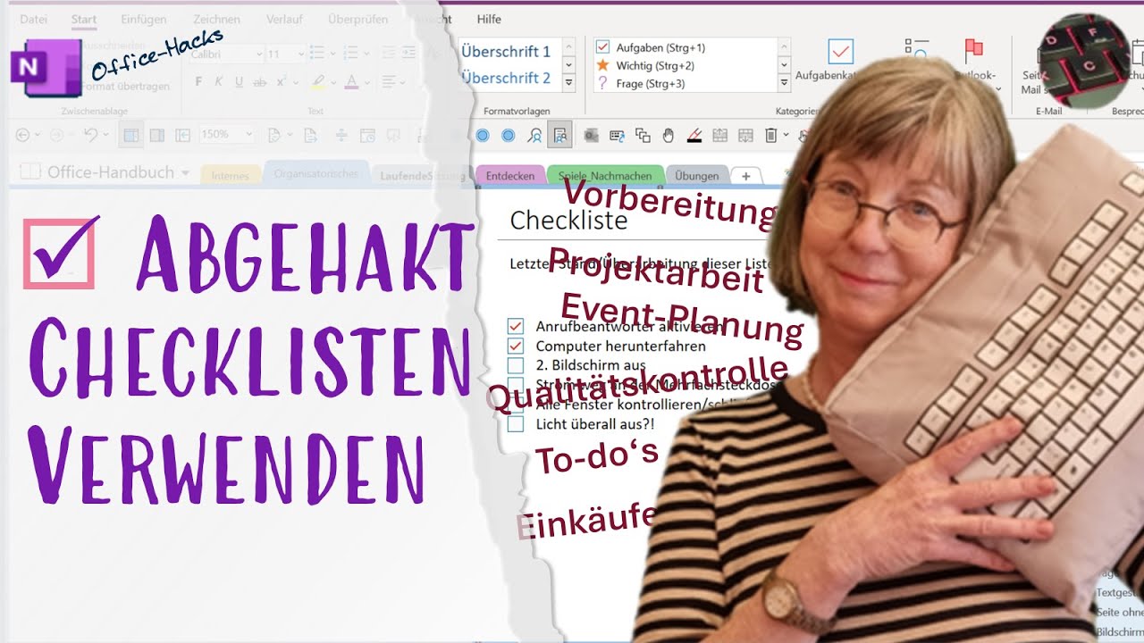 OneNote: Haken dran - 3 Minuten Guide zum Einsatz von Checklisten