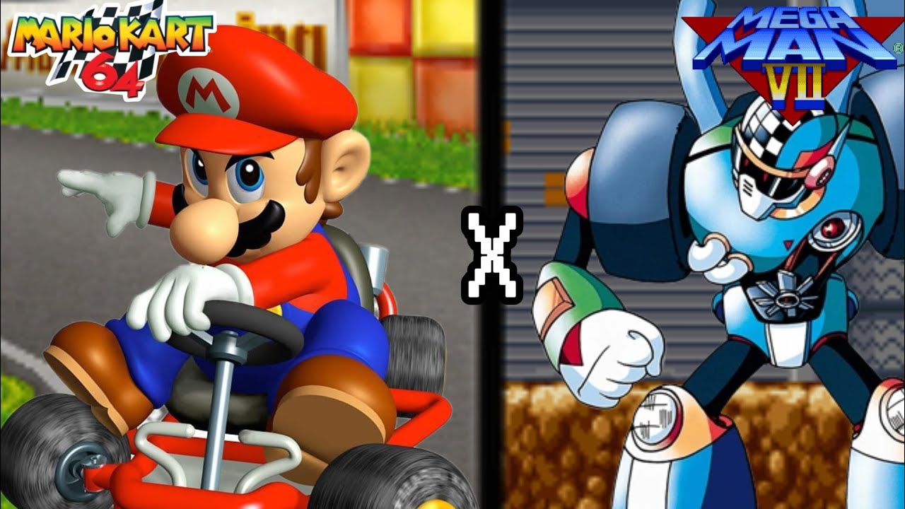 Mega man 7 - turbo man theme (Mario kart 64 soundfont)