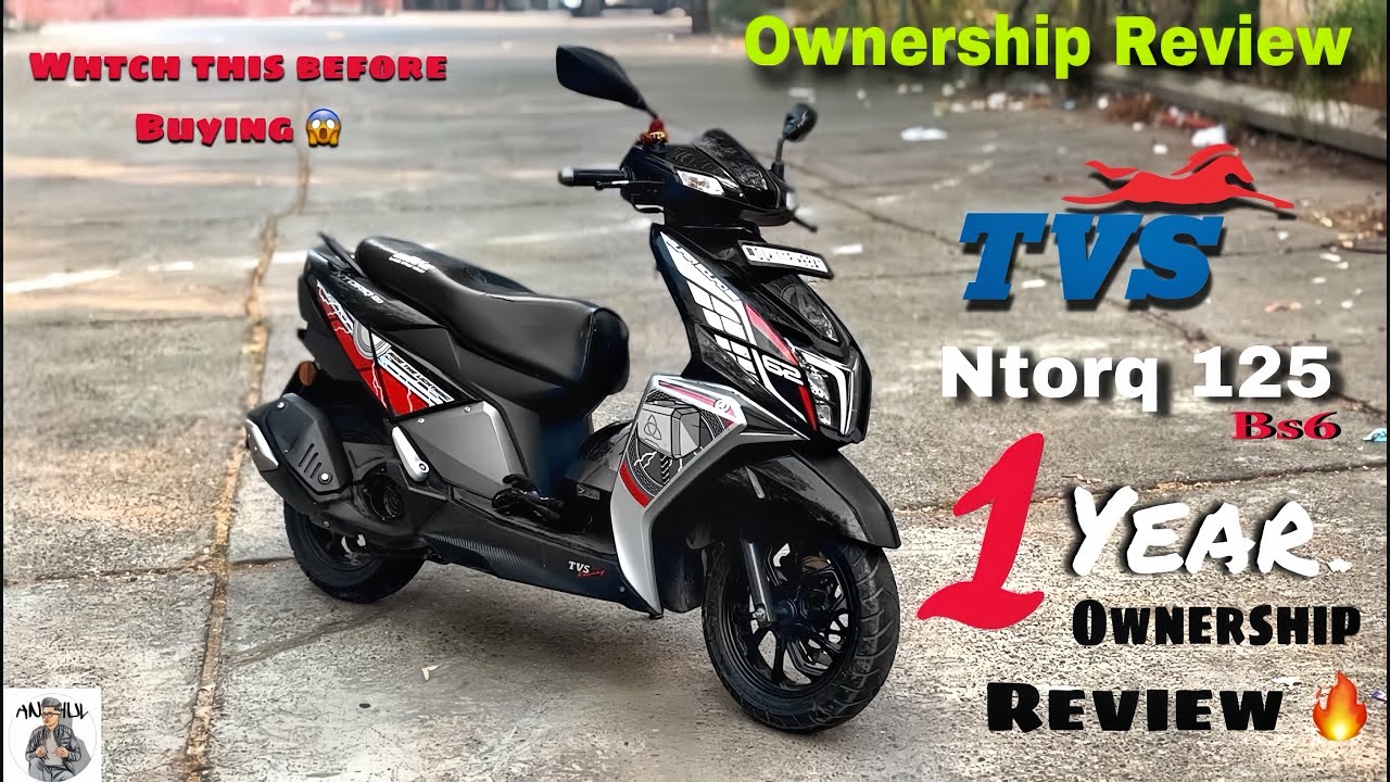 TVS Ntorq 125 super squad edition [bs6] 1 year ownership review 😱[Honest  Review]